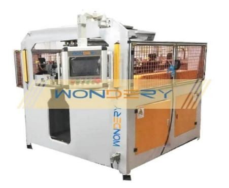 شراء Wondery Servo Aluminum Radiator Crimping Machine 1050mm Core Height التصنيع عبر الإنترنت
