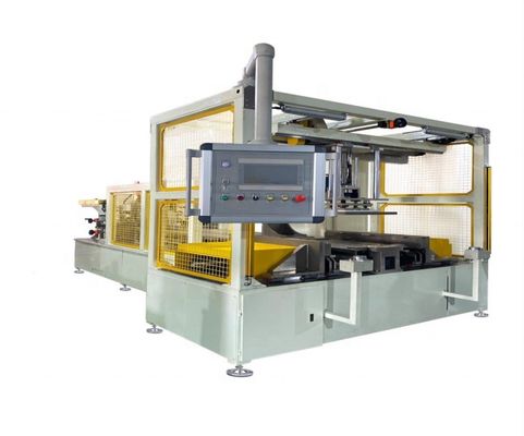 شراء Full Automatic Radiator Core Builder Machine with 16 Axis Servo Control for 650mm-850mm Core Length and 4mm-10mm Fin Height التصنيع عبر الإنترنت