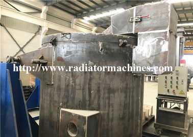 شراء 500KG الغاز أطلقت الألومنيوم المعدنية / الخردة فرن الصهر بوتقة نوع Riello الموقد التصنيع عبر الإنترنت