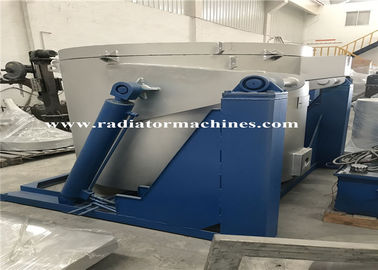 1200KG الغاز الطبيعي الألومنيوم فرن صهر المعادن إمالة نوع