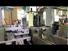 ماكينة تجعيد وتثبيت خزان بلاستيك رادياتير السيارة الأوتوماتيكية من نوع سيرفو