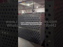 خزان تنظيف تدور من 6 جوانب لعملية غسل الفراغ