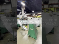 آلة طابع الزعانف من الألومنيوم لمولد الطاقة وزعانف مبادلة الحرارة