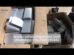 الألومنيوم والنحاس والفولاذ المقاوم للصدأ مبادلة الحرارة المبردة المدفئة