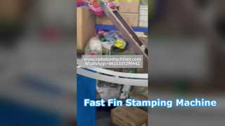 آلة ختم زعانف الألومنيوم لمبرد الزيت ذات الكفاءة العالية | معدات صنع الزعانف الدقيقة